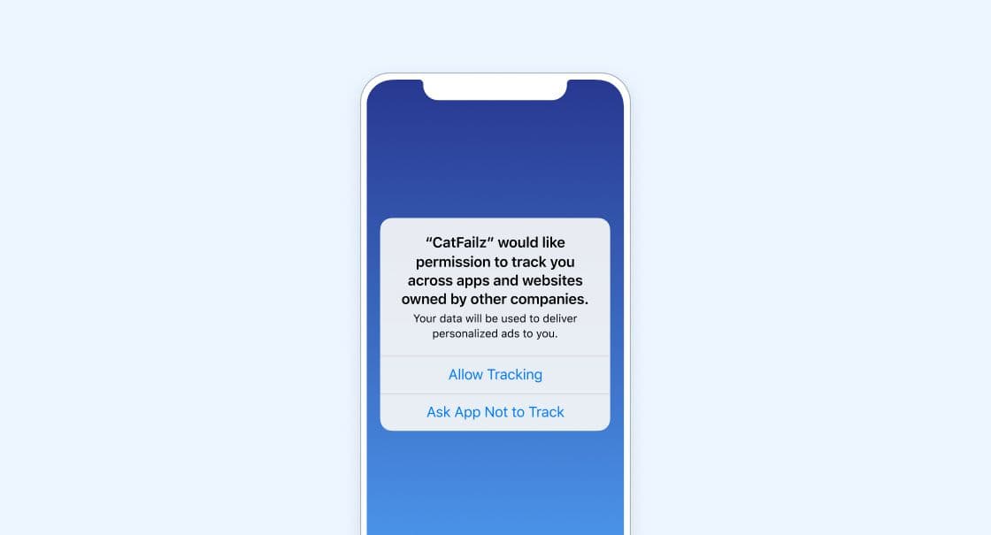What IDFA system prompts will look like in iOS 14