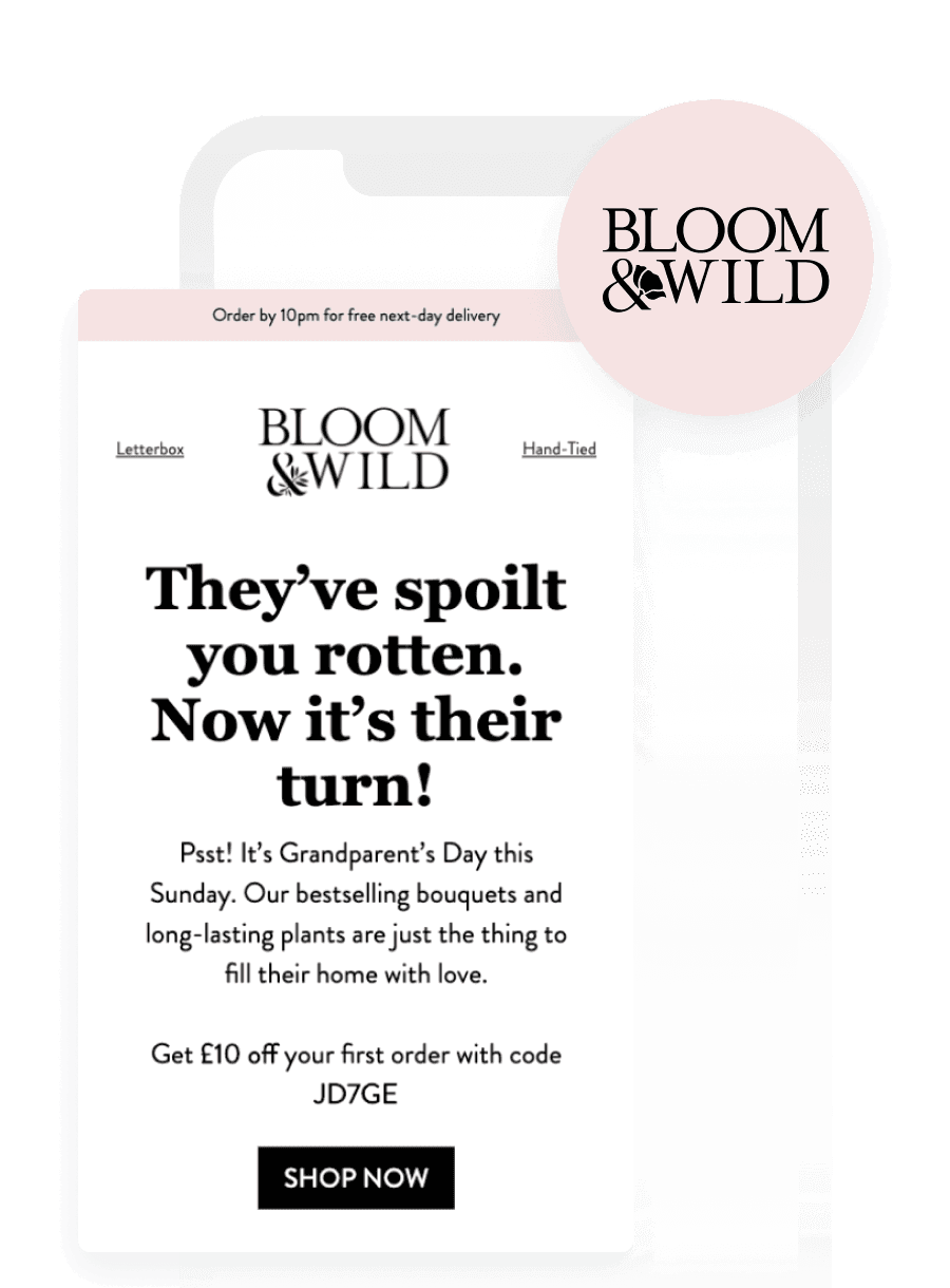 Bloom & Wild Quickly Creates Personalized Email Campaigns With Braze Content Blocks