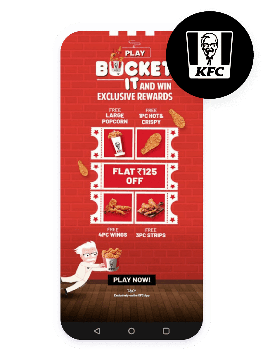 KFC India boosts customer retention and revenue with gamified “Bucket It” campaign