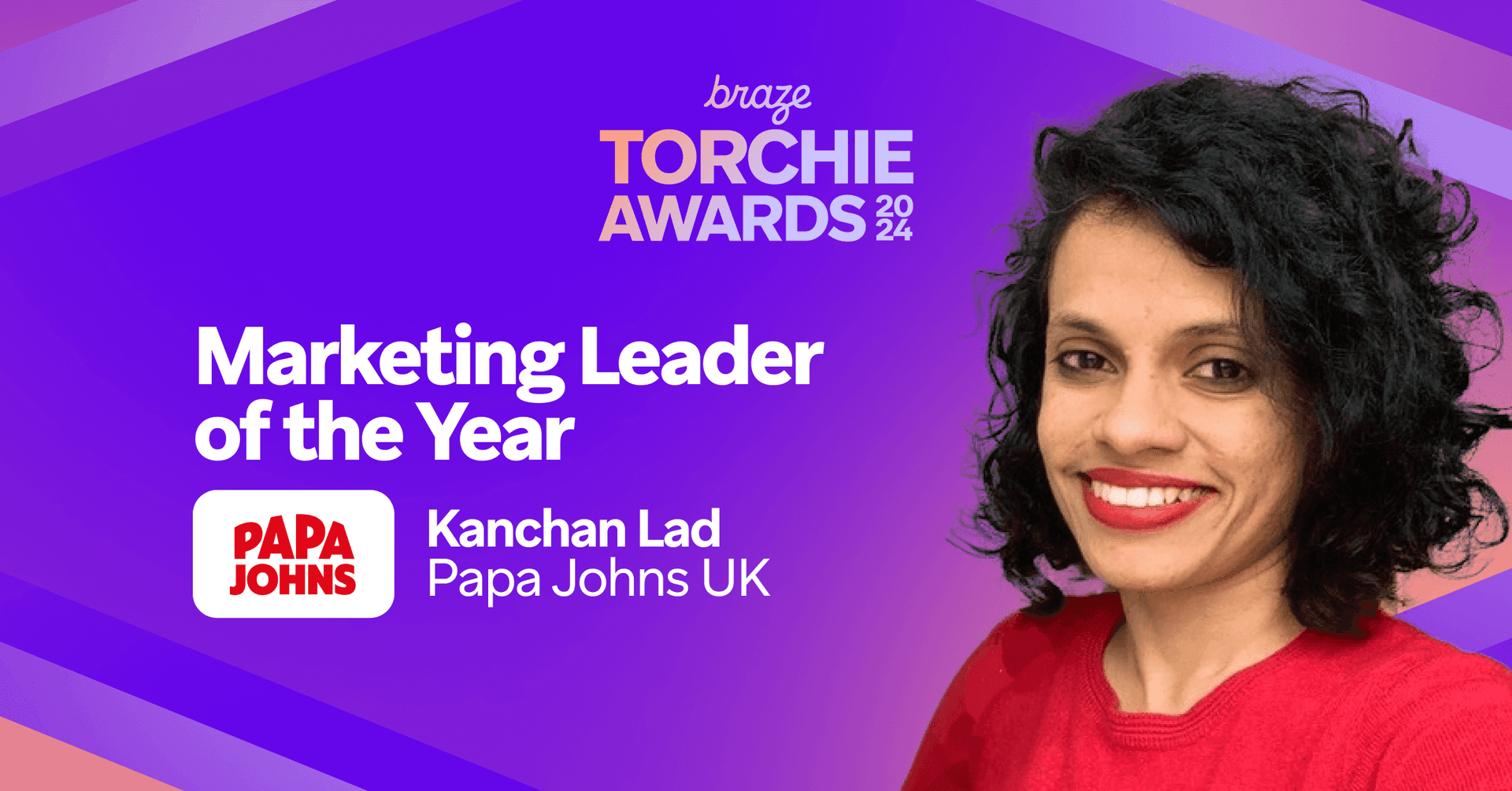 An image of the marketing leader of the year winner