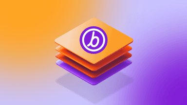 a stack of squares with the letter b on them