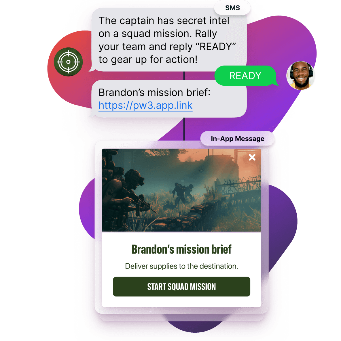 brandon 's mission brief deliver supplies to the destination