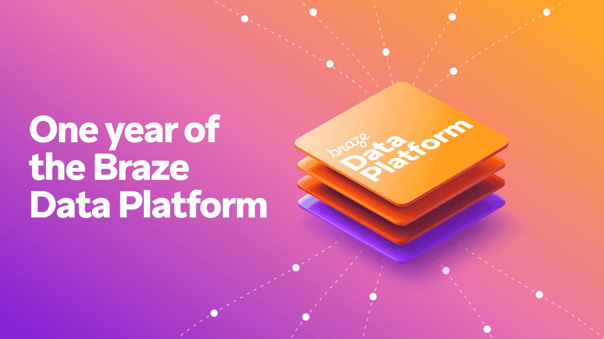 One year of the Braze Data Platform: Elevating user experiences and cross-team collaboration