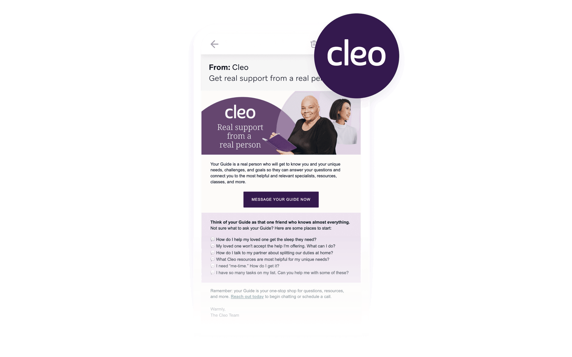 How Cleo rebuilt its welcome series to be as personal as the care it delivers