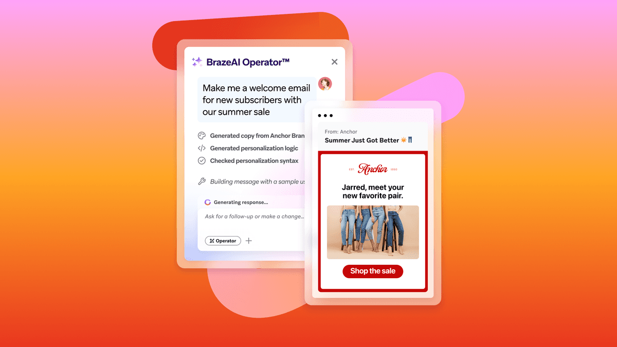Unlock customer engagement’s full potential with the BrazeAI Operatorᵀᴹ