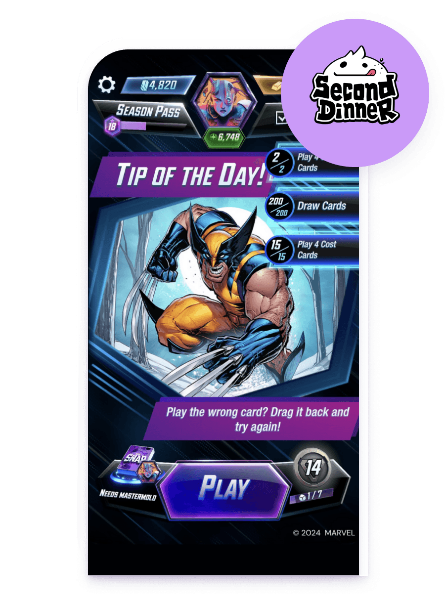 Second Dinner Amplifies Player Engagement with Braze Content Cards