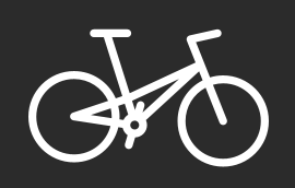 A bicycle icon.