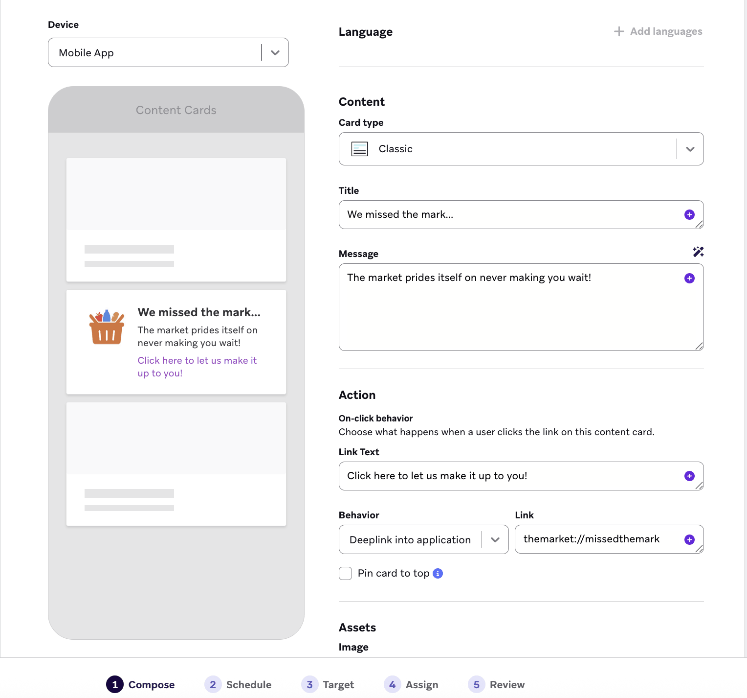 Build an audience segment of customers who had a long wait time