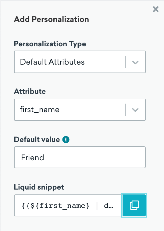 Options pour ajouter une personnalisation pour l'éditeur de glisser-déposer.