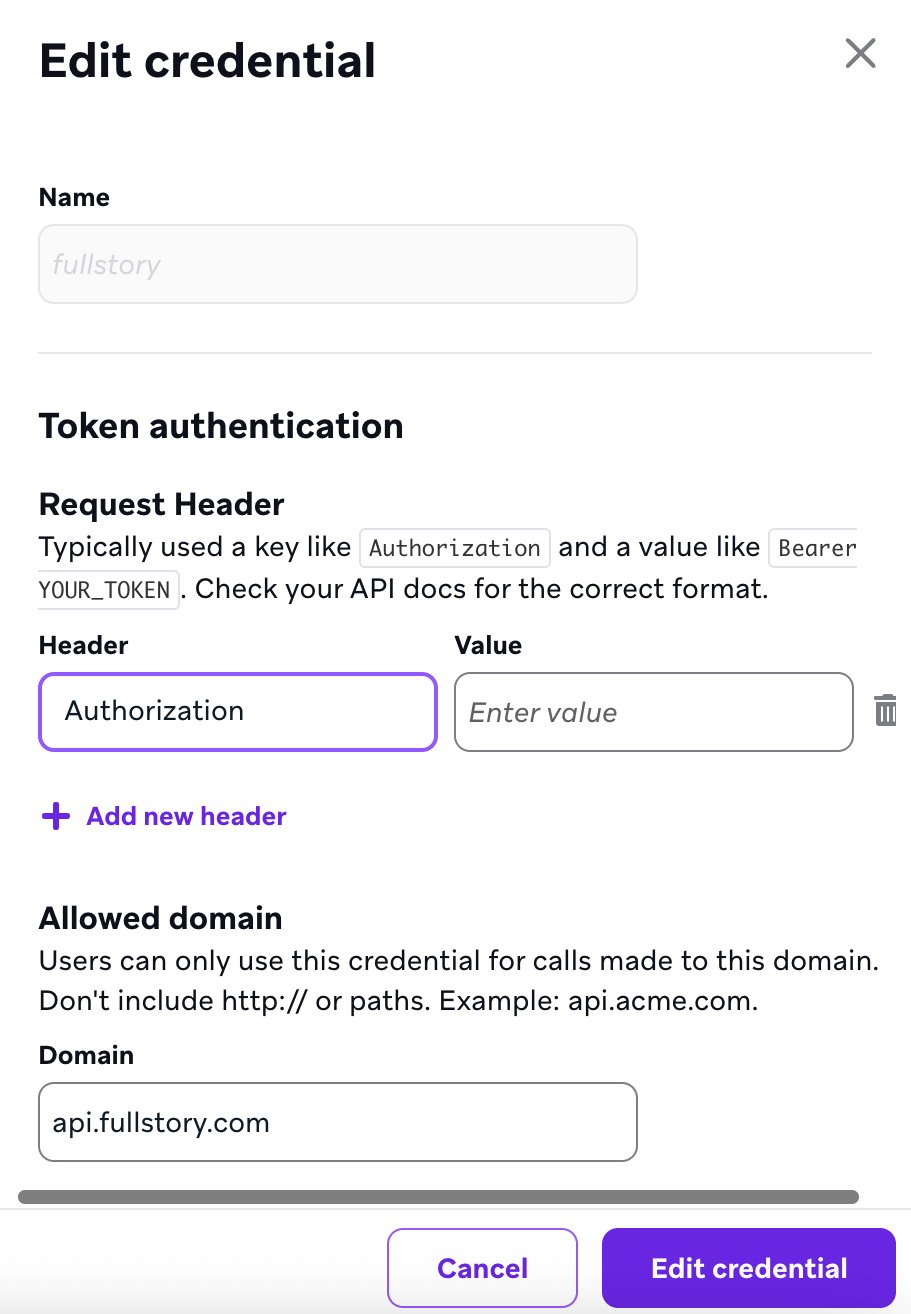 Diagramme montrant les cas d'utilisation de l'intégration de Fullstory avec Braze