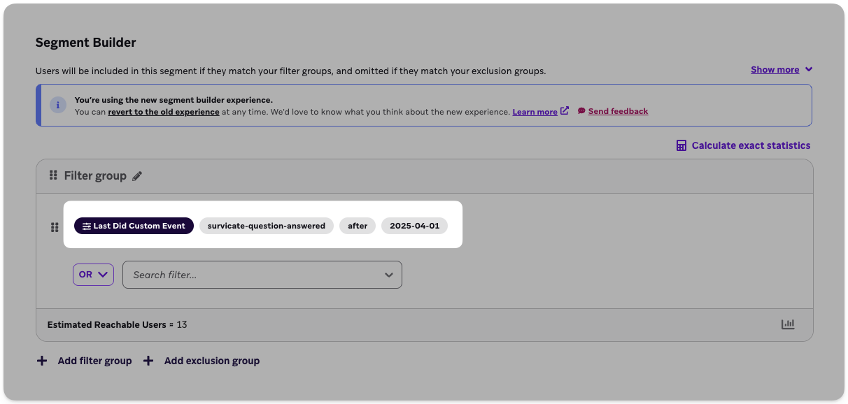 L'événement contient des propriétés d'événement avec la réponse