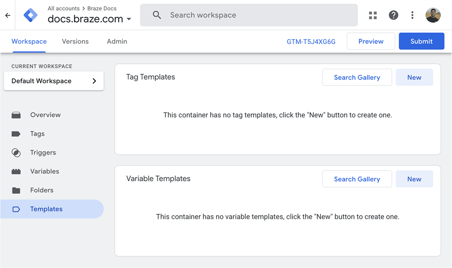 Google Tag Manager.