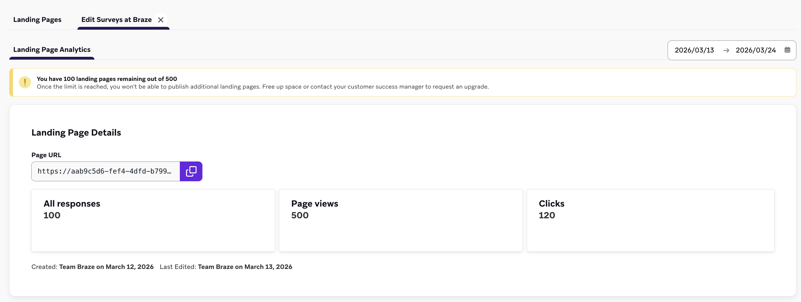 Guia de análise de dados da landing page.